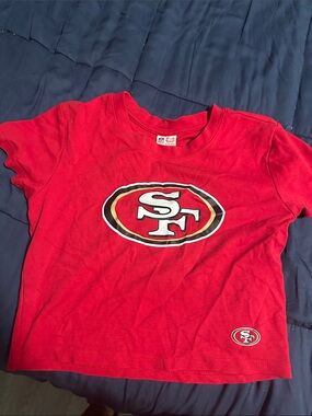 NFL Red San Francisco 49ers Short Sleeve Tee for Kids